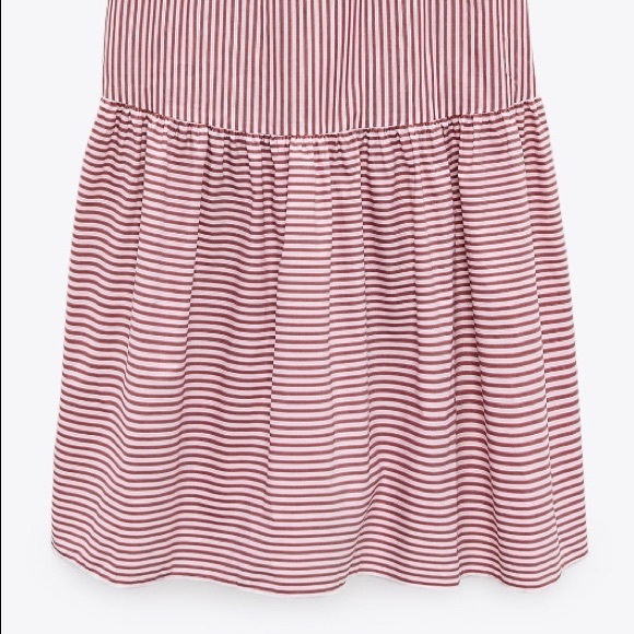 Zara Striped Poplin Dress Size XS - Picture 7 of 7